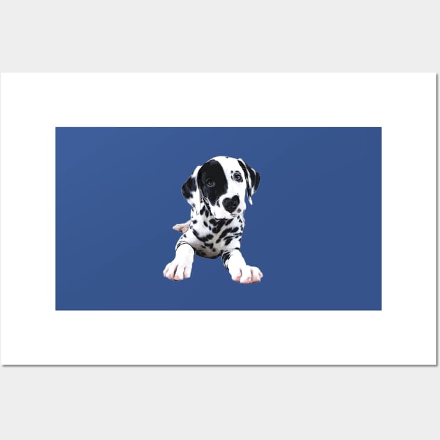 Dalmatian Puppy Dog Wall Art by ElegantCat